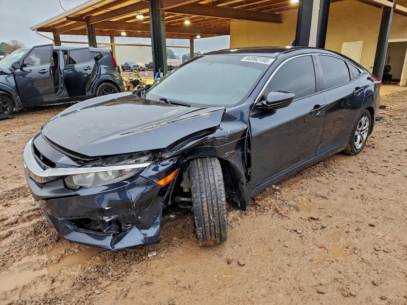 HONDA CIVIC LX 2016 with VIN 19XFC2F57GE010056 - Photo from auction