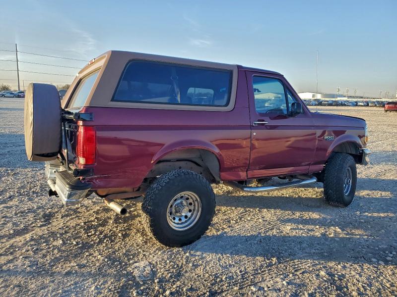Photo 3 from auction – 1996 FORD BRONCO with VIN 1FMEU15N1TLB55319