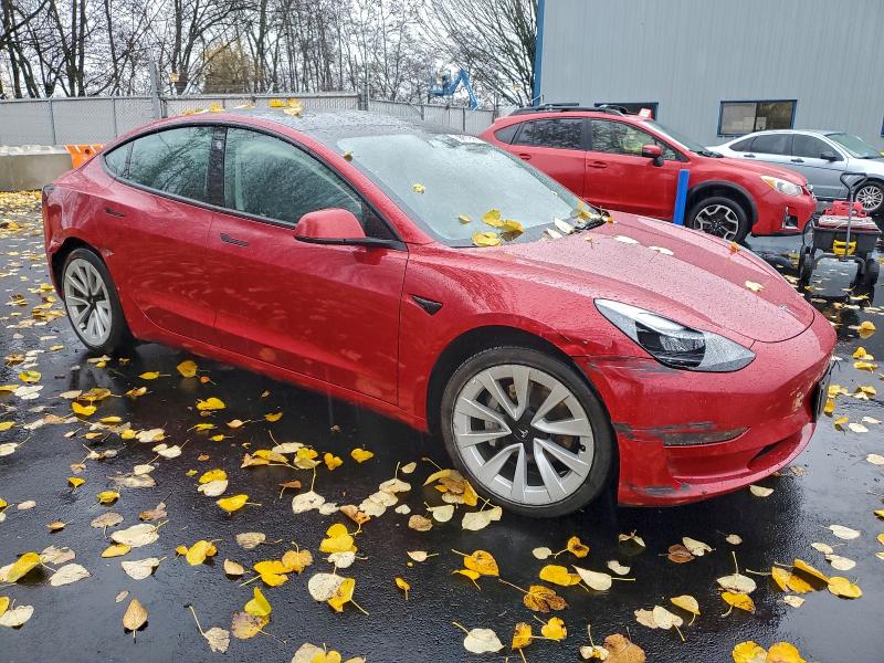 Photo 4 from auction – 2022 TESLA MODEL 3 with VIN 5YJ3E1EA5NF369807