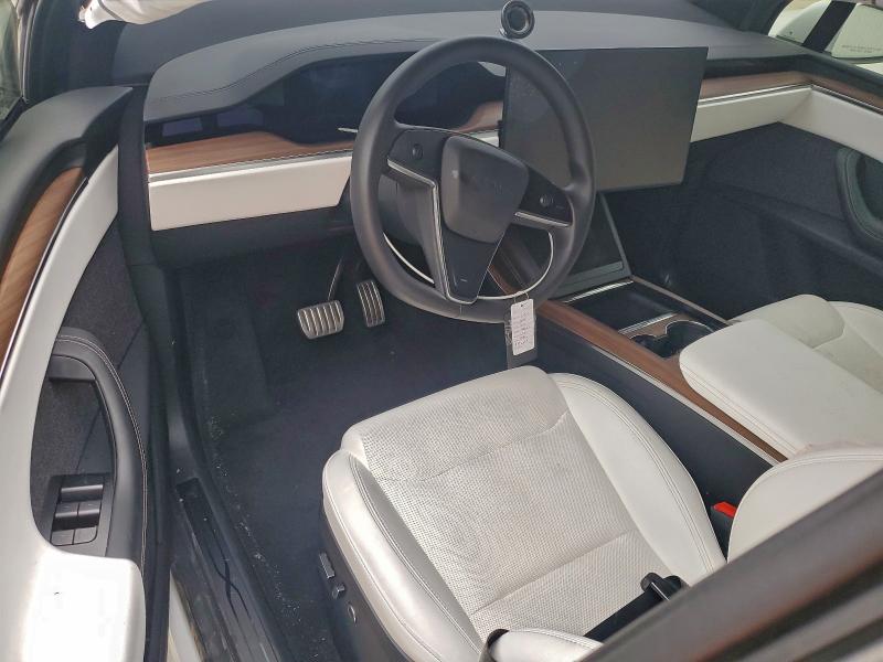 Photo 8 from auction – 2024 TESLA MODEL X with VIN 7SAXCAE52RF458916