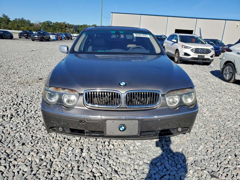 Photo 5 from auction – 2003 BMW 745 LI with VIN WBAGN63433DR17056