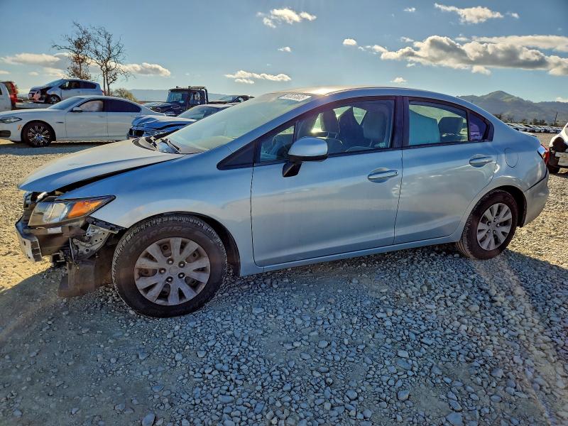 Foto 1 de la subasta – 2012 HONDA CIVIC LX con VIN JHMFB2F58CS003965