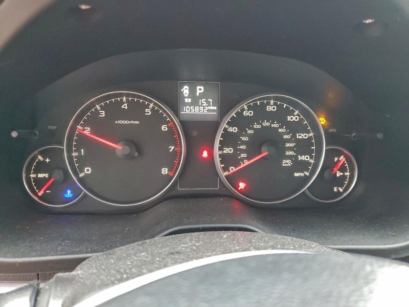 Photo 9 from auction – 2014 SUBARU LEGACY 2.5 with VIN 4S3BMBC62E3011239