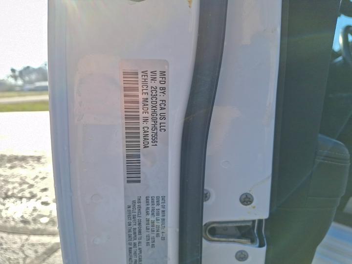 Photo 10 from auction – 2023 DODGE CHARGER GT with VIN 2C3CDXHG0PH575561
