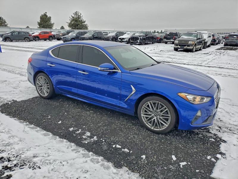 Photo 4 from auction – 2020 GENESIS G70 with VIN KMTG64LAXLU056650