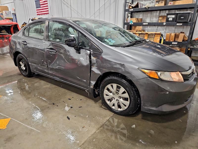 Photo 4 from auction – 2012 HONDA CIVIC LX with VIN 19XFB2F52CE108148