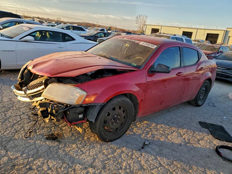 DODGE AVENGER SE 2013 with VIN 1C3CDZAB7DN571701 - Photo from auction