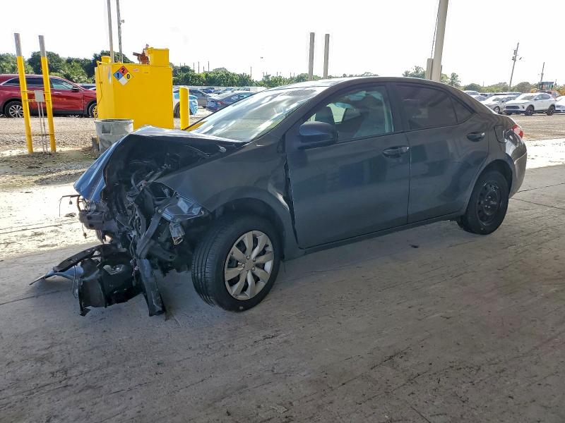 TOYOTA COROLLA 2015 with VIN 2T1BURHE1FC245700 - Photo from auction