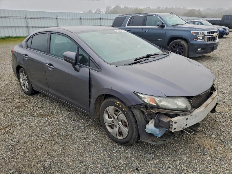 Photo 4 from auction – 2014 HONDA CIVIC LX with VIN 19XFB2F54EE247443