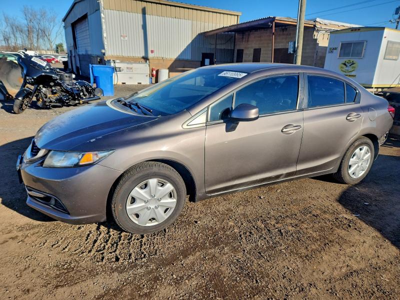 Photo 1 from auction – 2013 HONDA CIVIC LX with VIN 2HGFB2F52DH591650