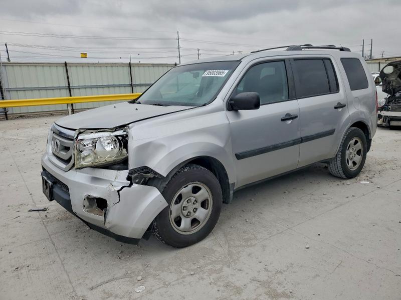 HONDA PILOT 2011 with VIN 5FNYF3H25BB027854 - Photo from auction
