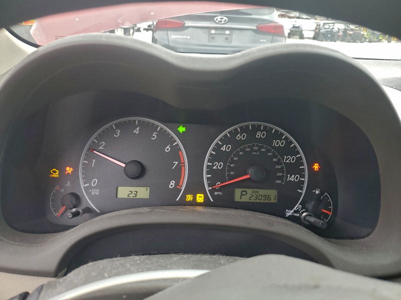 Фото 9 с аукциона – 2010 TOYOTA COROLLA BA с VIN 2T1BU4EE1AC375038