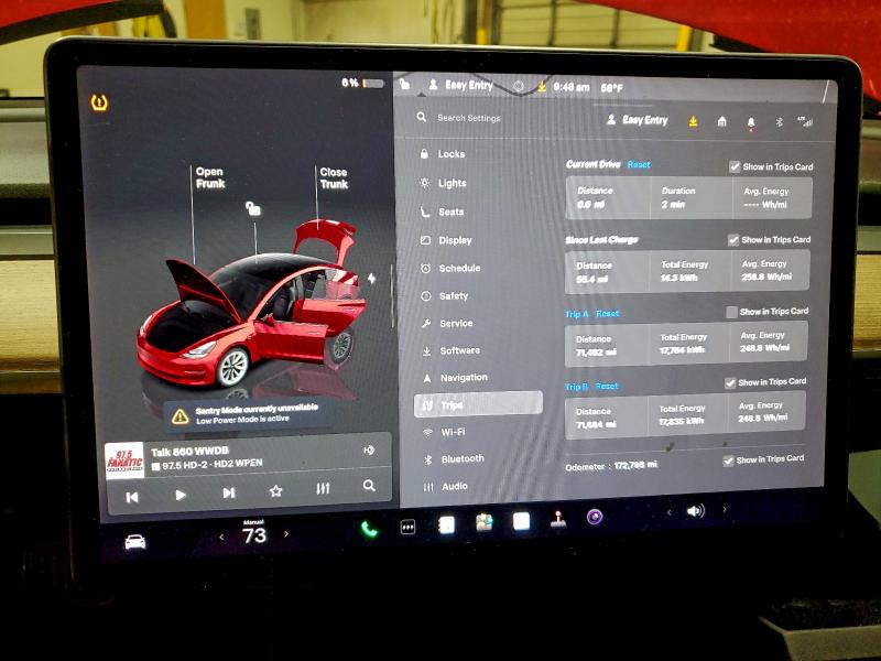 Photo 9 from auction – 2022 TESLA MODEL 3 with VIN 5YJ3E1EA9NF290754