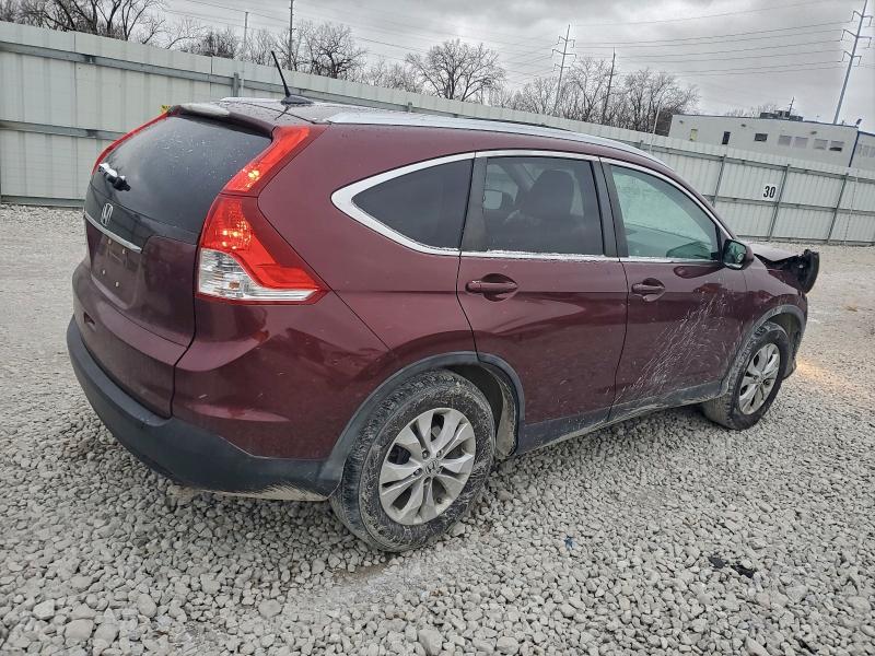 Photo 3 from auction – 2012 HONDA CR-V EXL with VIN 5J6RM3H77CL003375