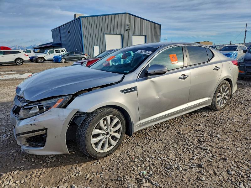 KIA OPTIMA LX 2015 with VIN 5XXGM4A70FG412271 - Photo from auction