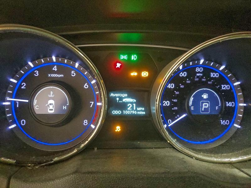 Photo 9 from auction – 2013 HYUNDAI SONATA SE with VIN 5NPEC4AC5DH589861
