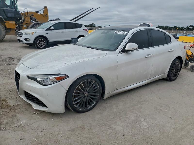 ALFA ROMEO GIULIA TI 2018 with VIN ZARFAECN8J7593343 - Photo from auction