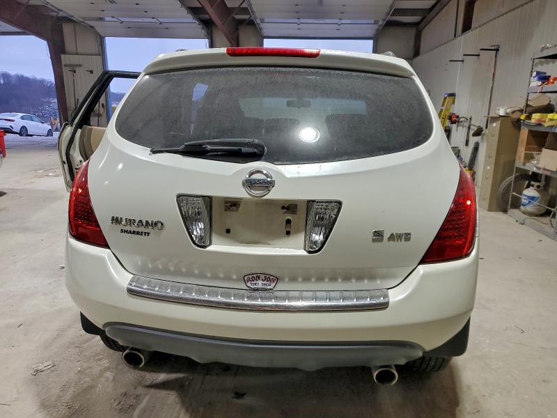 Photo 6 from auction – 2006 NISSAN MURANO SL with VIN JN8AZ08W16W538803