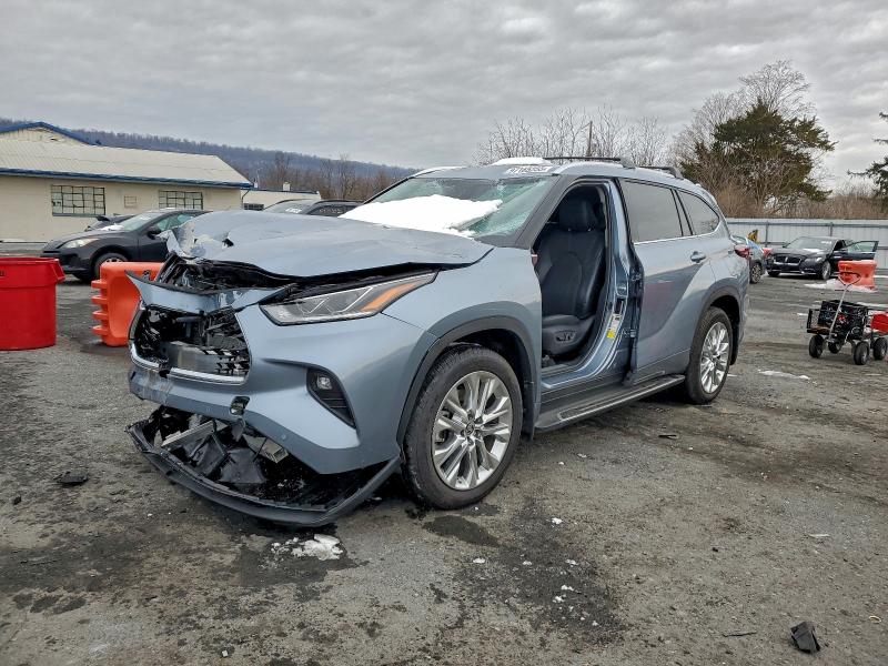 TOYOTA HIGHLANDER 2024 with VIN 5TDXBRCH2RS605825 - Photo from auction