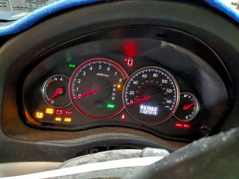 Photo 9 from auction – 2008 SUBARU LEGACY 2.5 with VIN 4S3BL616887222164