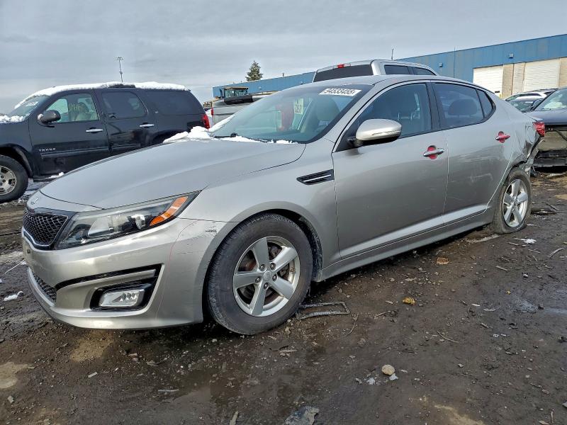 KIA OPTIMA LX 2015 with VIN 5XXGM4A79FG480987 - Photo from auction