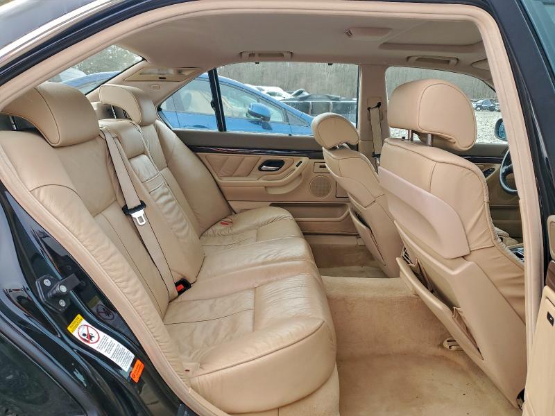 Photo 10 from auction – 2000 BMW 740 IL with VIN WBAGH8340YDP16824
