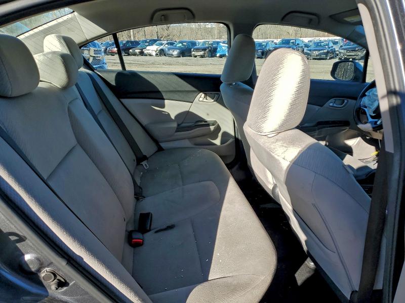 Photo 10 from auction – 2013 HONDA CIVIC LX with VIN 19XFB2F57DE214967