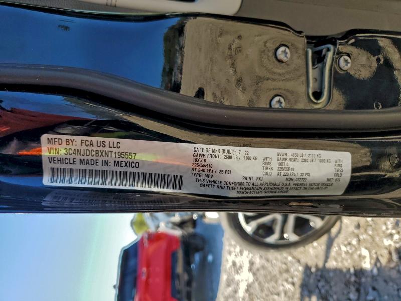 Photo 14 from auction – 2022 JEEP COMPASS with VIN 3C4NJDCBXNT195557