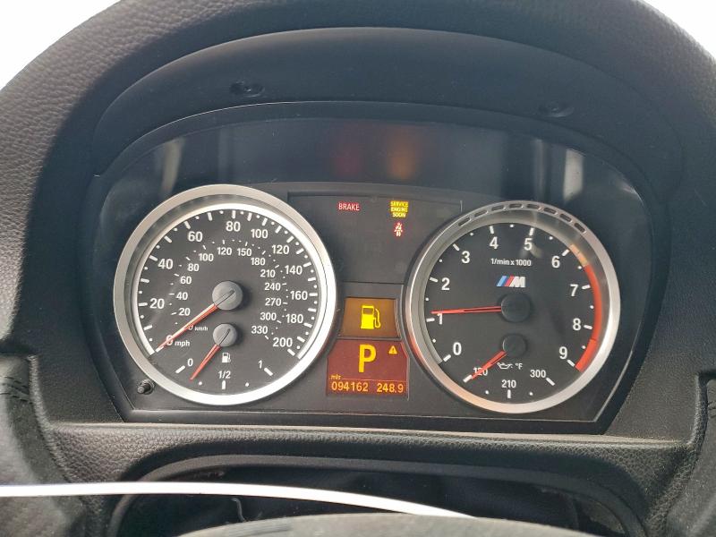 Photo 9 from auction – 2008 BMW M3 with VIN WBSWL93528P330747