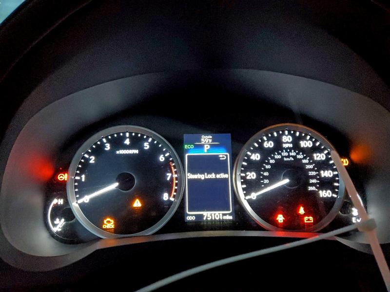 Photo 9 from auction – 2015 LEXUS IS 250 with VIN JTHCF1D27F5017854