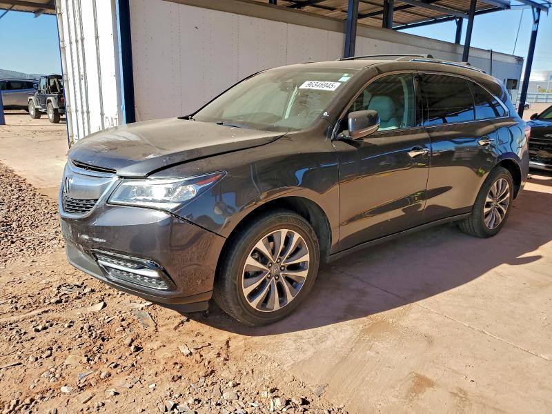 ACURA MDX TECHNO 2014 with VIN 5FRYD4H66EB010451 - Photo from auction