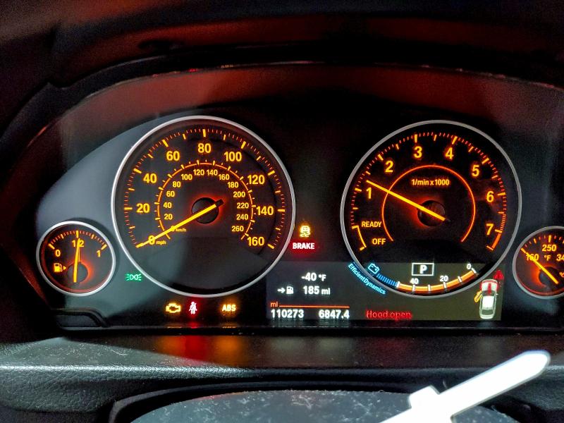 Photo 9 from auction – 2016 BMW 328 with VIN WBA8E3G54GNT76797