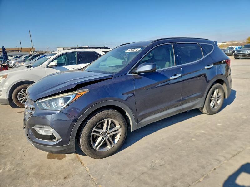 HYUNDAI SANTA FE S 2017 with VIN 5NMZU3LB2HH025892 - Photo from auction