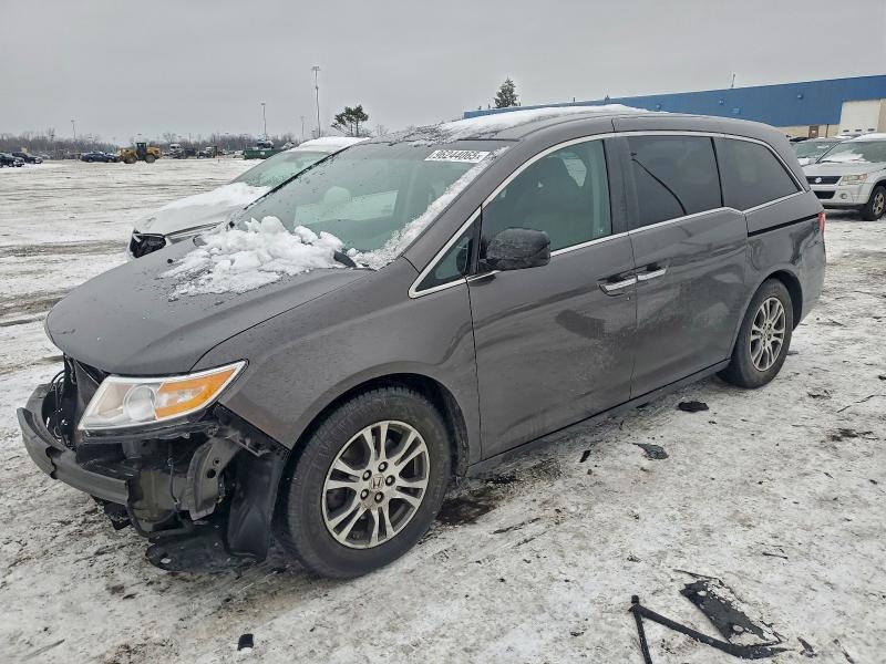 HONDA ODYSSEY EX 2012 with VIN 5FNRL5H67CB086191 - Photo from auction