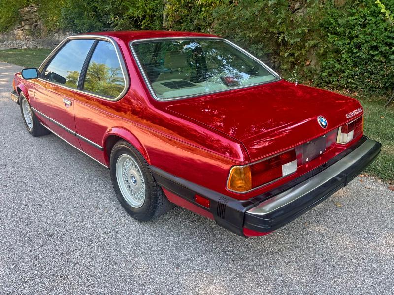 Photo 3 from auction – 1986 BMW 635 CSI AU with VIN WBAEC840XG0612736