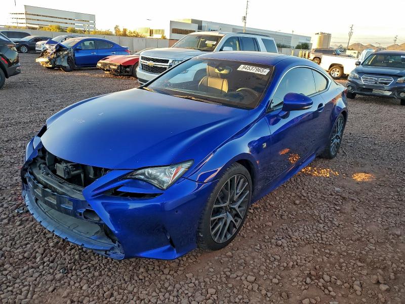 LEXUS RC 350 2015 with VIN JTHHE5BC8F5010052 - Photo from auction