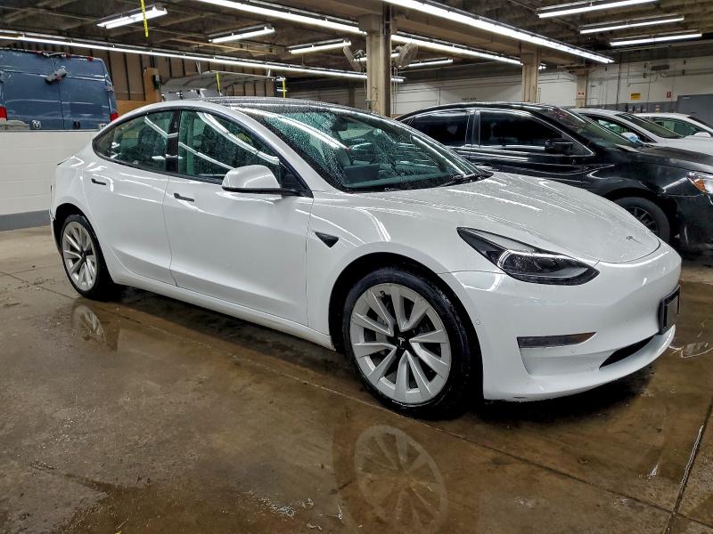 Photo 4 from auction – 2022 TESLA MODEL 3 with VIN 5YJ3E1EA8NF287893