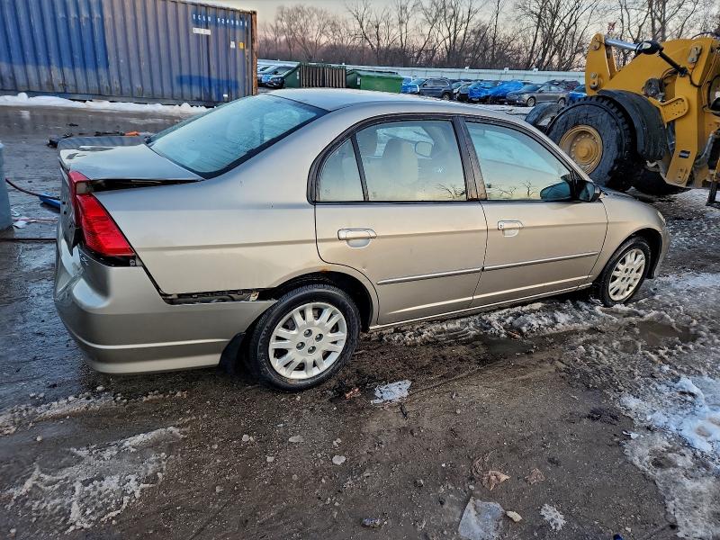 Photo 3 from auction – 2005 HONDA CIVIC LX with VIN 2HGES16635H513331