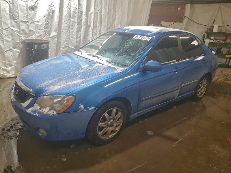 KIA SPECTRA LX 2005 with VIN KNAFE122155187546 - Photo from auction