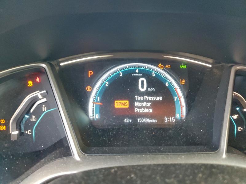 Photo 9 from auction – 2016 HONDA CIVIC with VIN 19XFC1F97GE209668