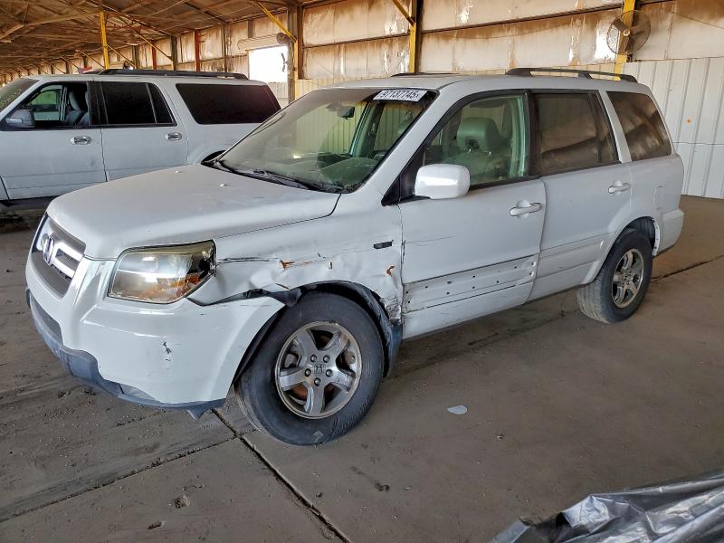 HONDA PILOT EX 2006 with VIN 5FNYF28516B011273 - Photo from auction