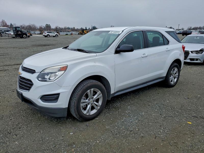 CHEVROLET EQUINOX LS 2017 with VIN 2GNALBEK8H1609233 - Photo from auction