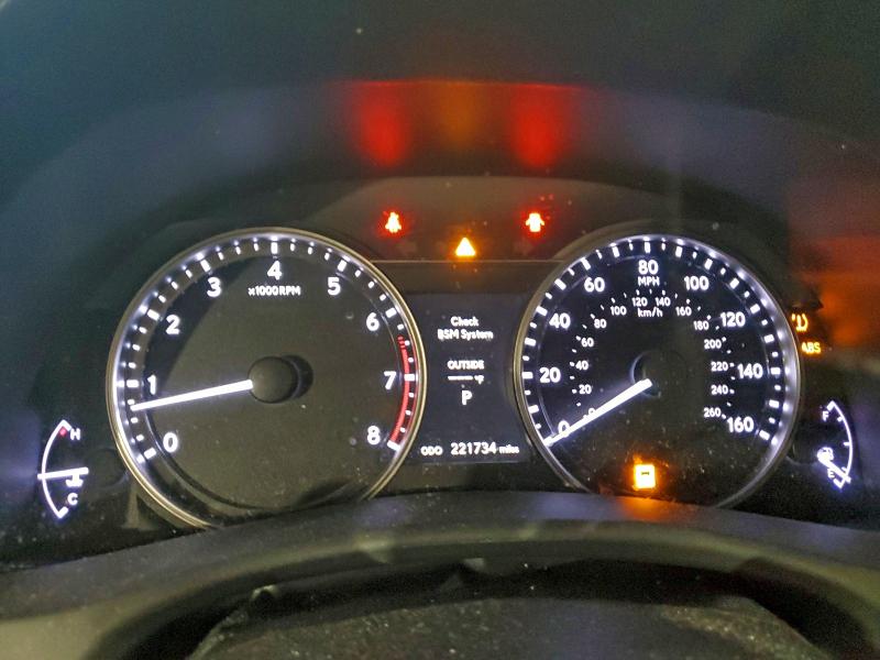 Photo 9 from auction – 2013 LEXUS GS 350 with VIN JTHBE1BL7D5017165
