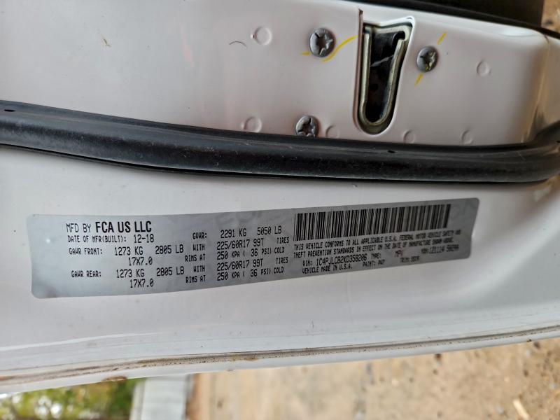 Photo 14 from auction – 2019 JEEP CHEROKEE L with VIN 1C4PJLCB2KD358206