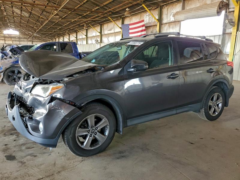 TOYOTA RAV4 XLE 2015 with VIN 2T3RFREV4FW309263 - Photo from auction