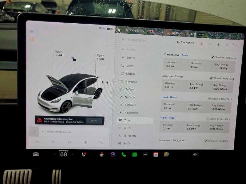 Photo 9 from auction – 2021 TESLA MODEL Y with VIN 5YJYGDEF9MF302493