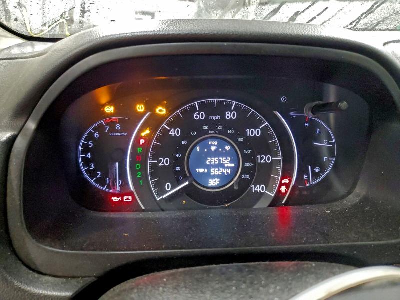 Photo 9 from auction – 2013 HONDA CR-V EXL with VIN 2HKRM4H73DH628003
