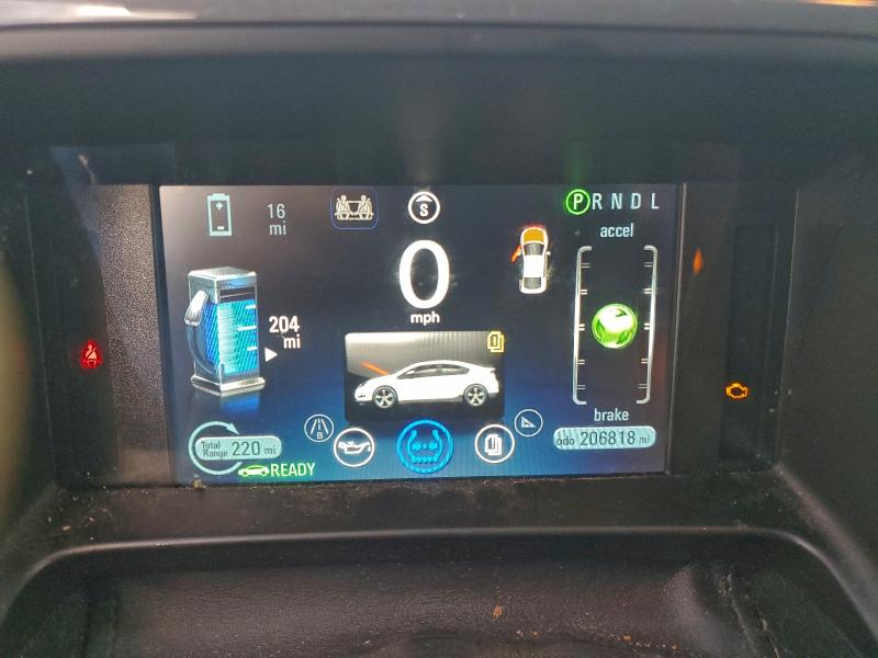 Photo 9 from auction – 2013 CHEVROLET VOLT with VIN 1G1RH6E41DU114224