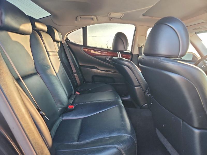 Photo 10 from auction – 2008 LEXUS LS 460 with VIN JTHBL46F685076581
