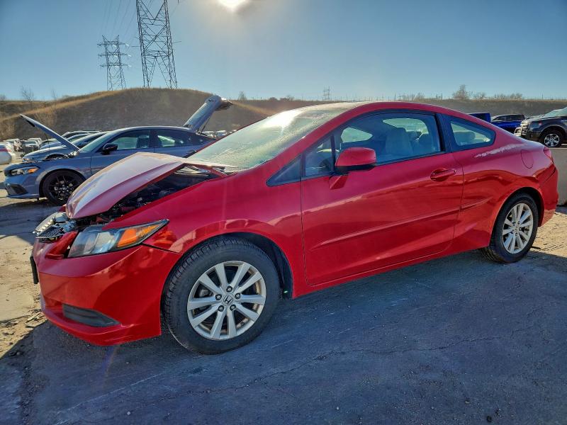 HONDA CIVIC EX 2012 with VIN 2HGFG3B80CH518525 - Photo from auction